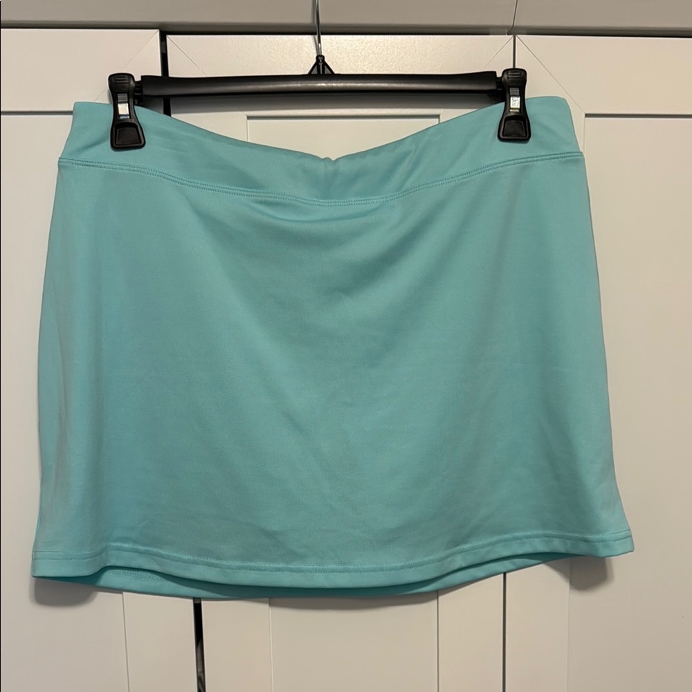 Chic Turquoise Mini Skirt